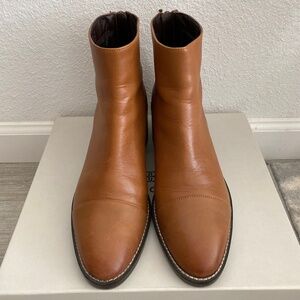 Cole Haan Cognac Ankle Boots Size 7B